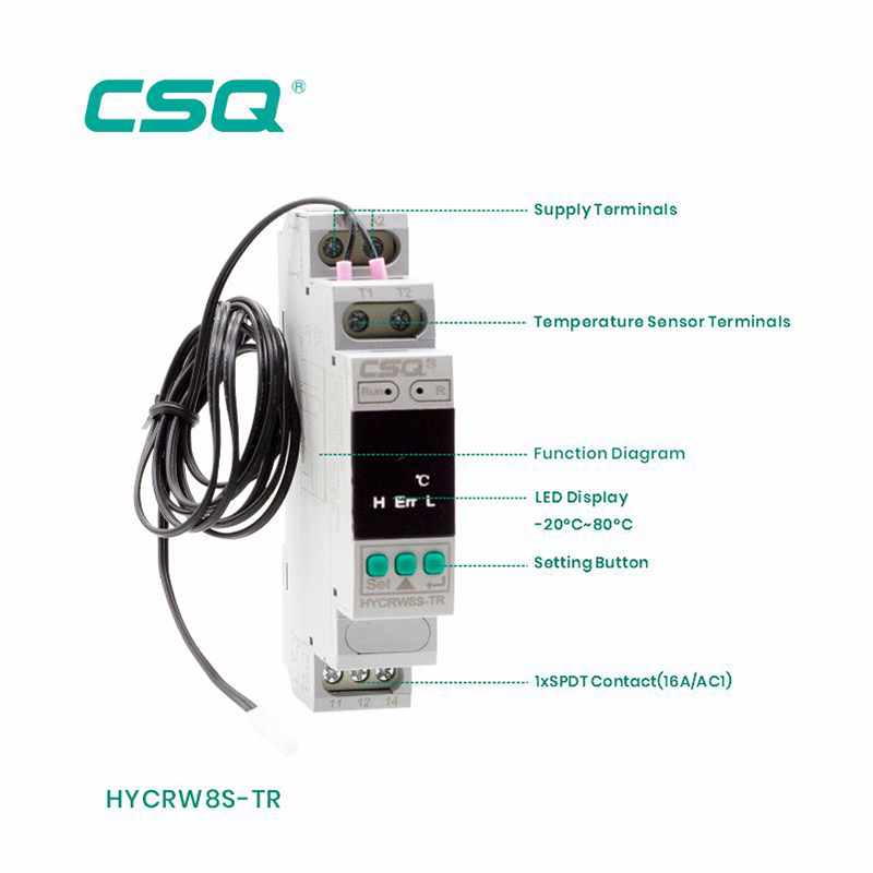 HYCRW8S Temperature Control Relay