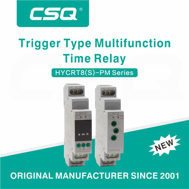 HYCRT8-PM Trigger Type Multifunction Time Relay