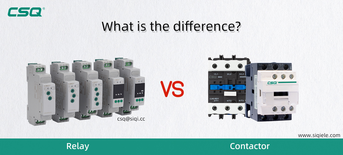 What Is The Difference Between Contactor And Relay? Siqi Technology